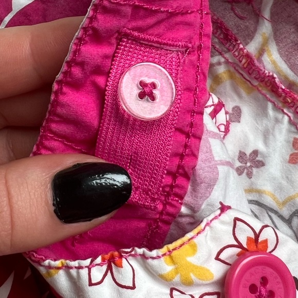 Vintage Children's Place Floral Cargos - Picture 4 of 10